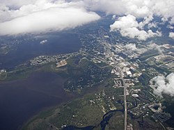 Aerial view of Oldsmar, Florida